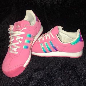 Pink adidas